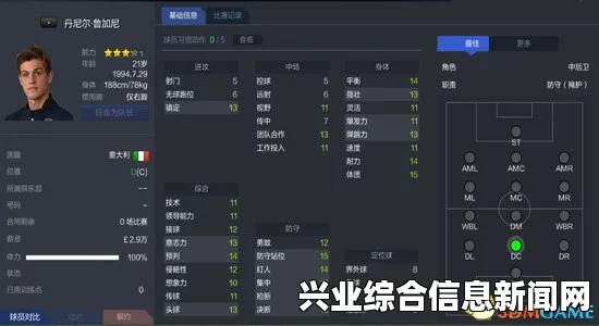 足球经理Online，全面解析球员属性资料汇总指南