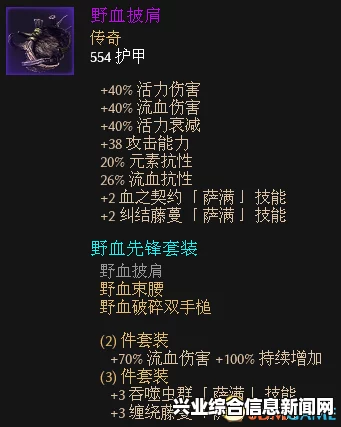 恐怖黎明，风筝放血流职业BD玩法分享——活力萨配装加点详解