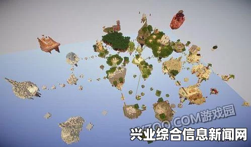 我的世界 空岛极限战争，你见过的最大的空岛地图