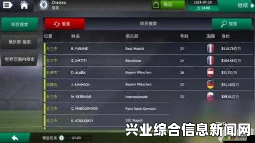 FIFA 15潜力球员与冬季转会市场，揭秘免签名单的奥秘