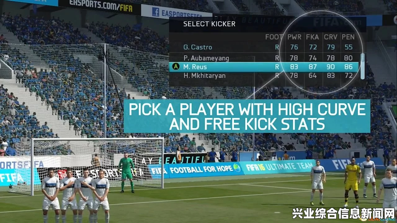 FIFA 16任意球踢法与射门曲线弧度技巧解析
