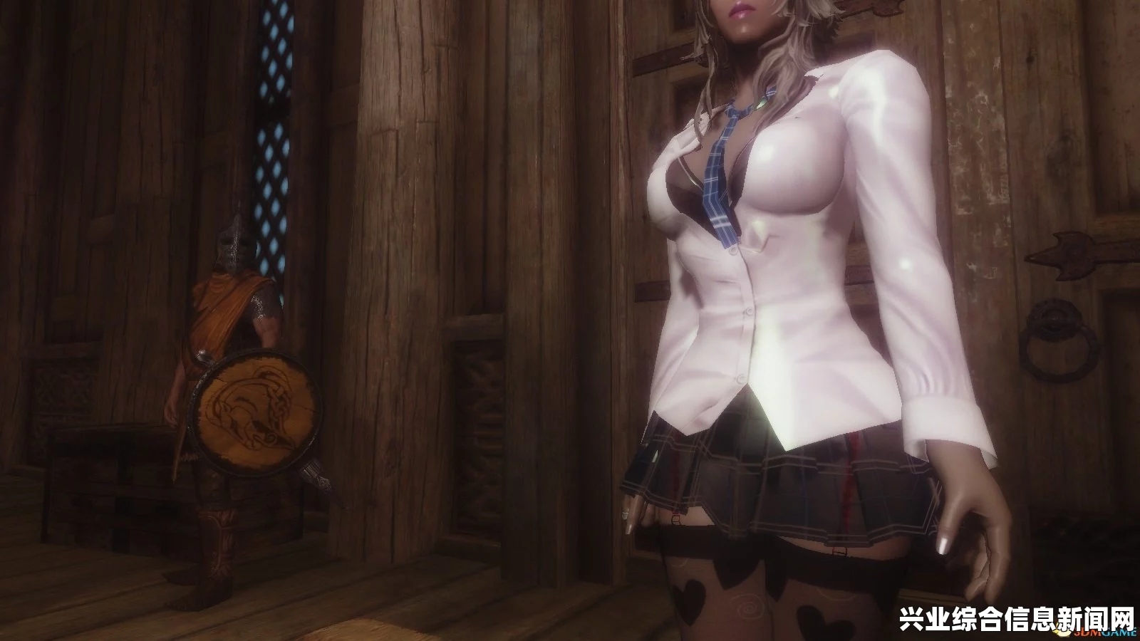 上古卷轴5，牧羊女套装—性感气质型制服短裙服装MOD