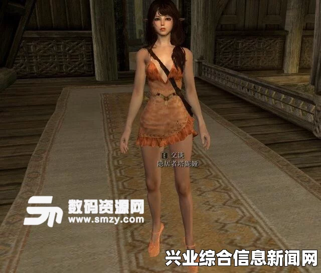 上古卷轴5，牧羊女套装—性感气质型制服短裙服装MOD