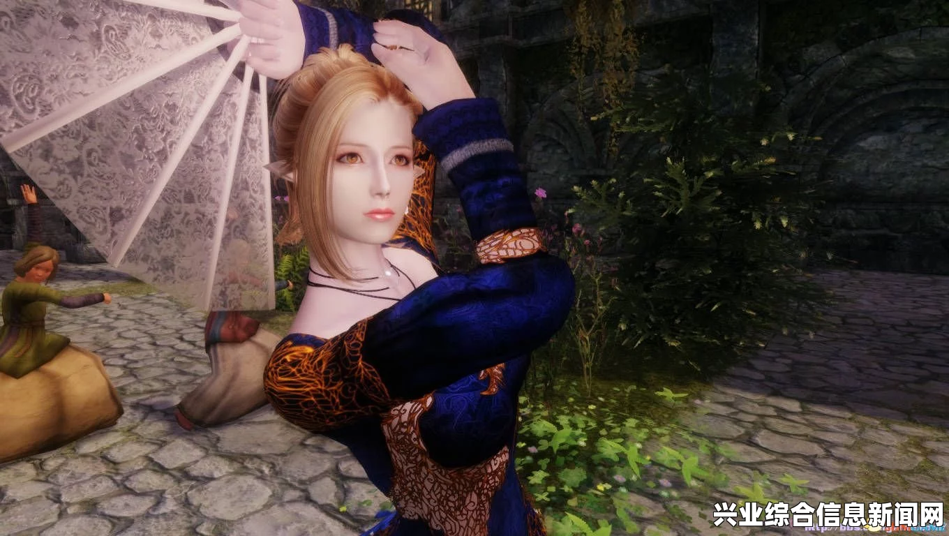上古卷轴5，真实系欧美风MOD—水嫩精灵公主佐薇