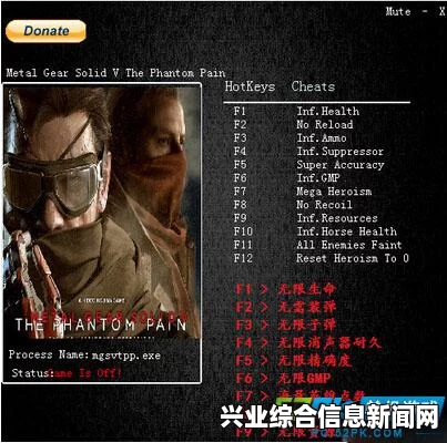 合金装备5幻痛修改器秘籍大揭秘，合集与特殊能力秘籍解析
