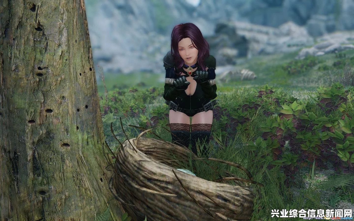 上古卷轴5，第三届龙裔参赛作品—长筒靴少女骑士