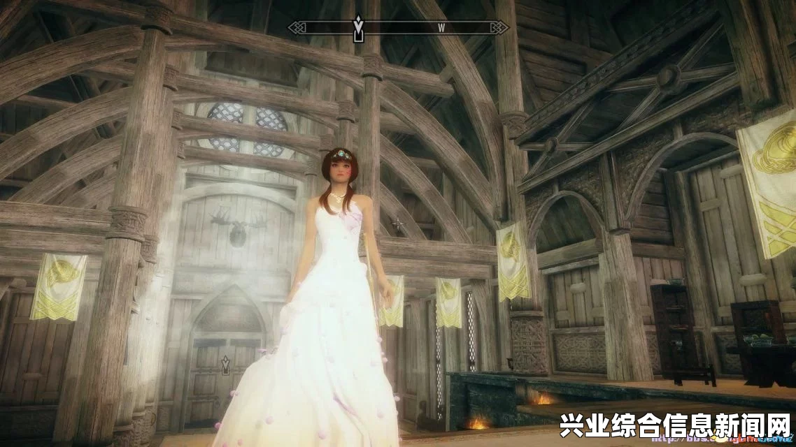 上古卷轴5，第三届龙裔参赛作品—真实白雪美化妹子