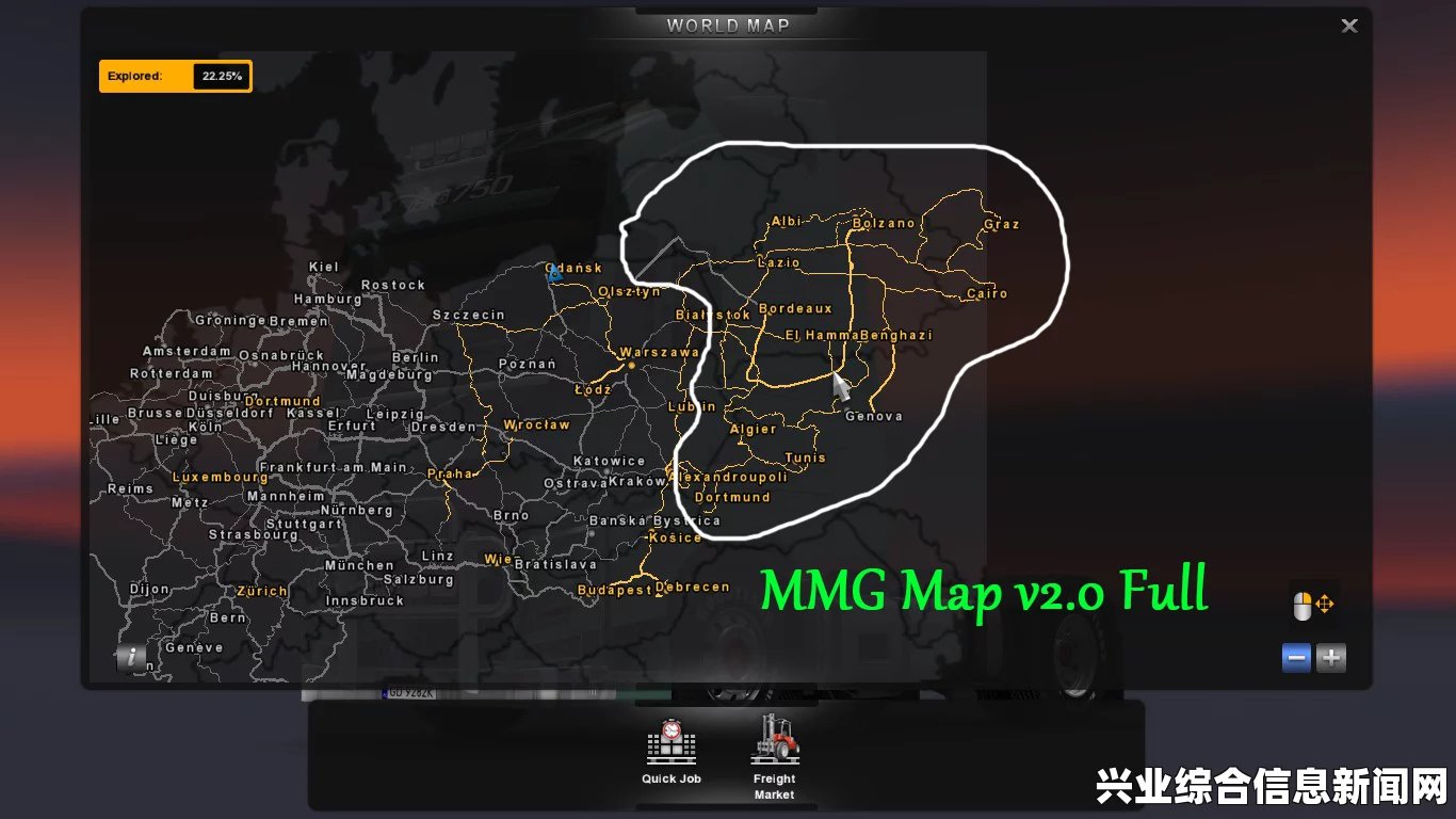 欧洲卡车模拟2，探索俄罗斯地图MOD与白俄罗斯地图的魅力