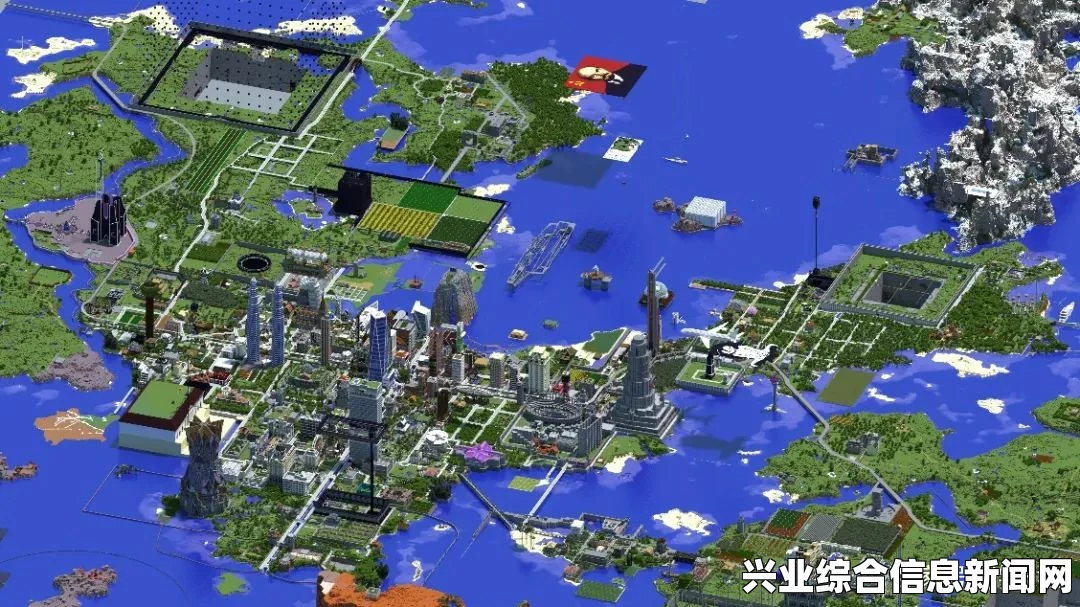 我的世界瑞德岛地图分享与建筑地图探索