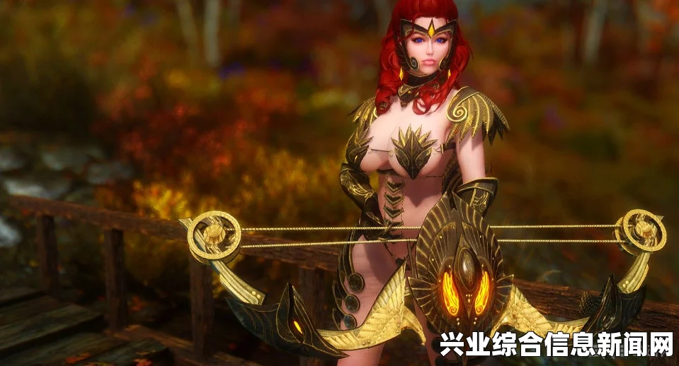 上古卷轴5，独立随从MOD—欧美风游侠莎维娅弓箭手