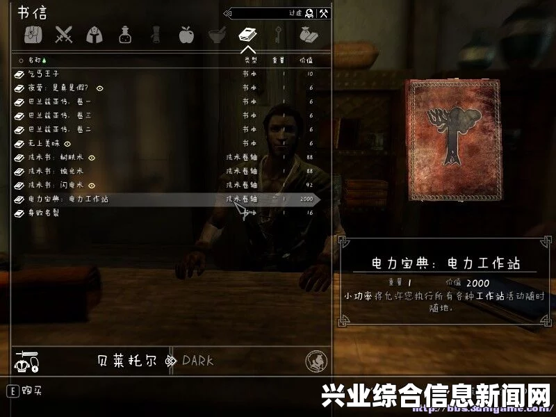 上古卷轴5，冒险者的世界—功能MOD探索