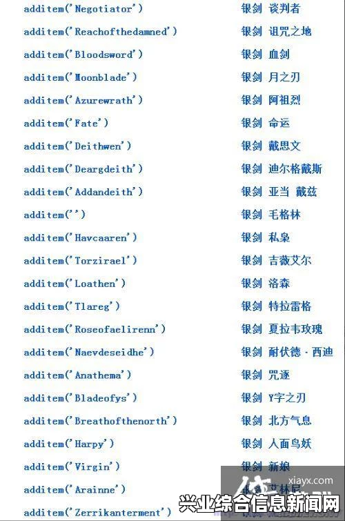 巫师3，狂猎控制台代码大全及最全武器属性大全