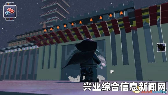 乐高世界，海边城堡鉴赏视频