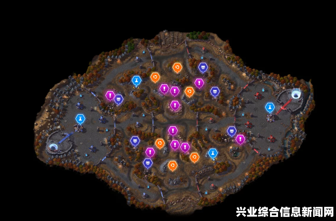 风暴英雄，诅咒谷地图机制详解与游戏策略