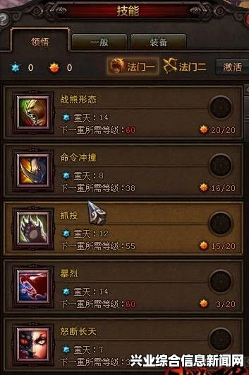 熊派技能概述