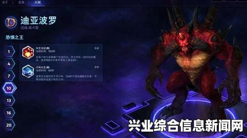 风暴英雄 迪亚波罗推线型天赋套路介绍教学