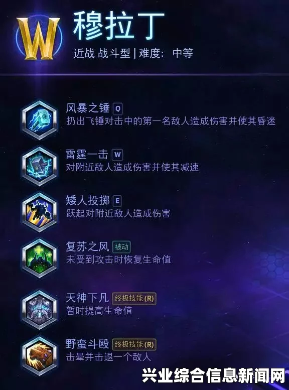 穆拉丁天赋加点攻略，两套天赋助你成为风暴英雄中的超凡强者