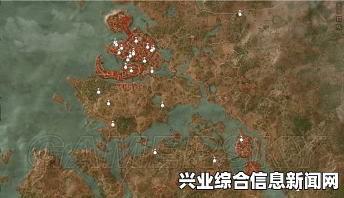 巫师3，狂猎——全地图与物品收集详尽指南及高清中文标注