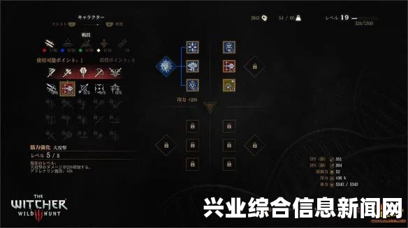 巫师3，狂猎角色能力全面解析与可控人物属性技能概览