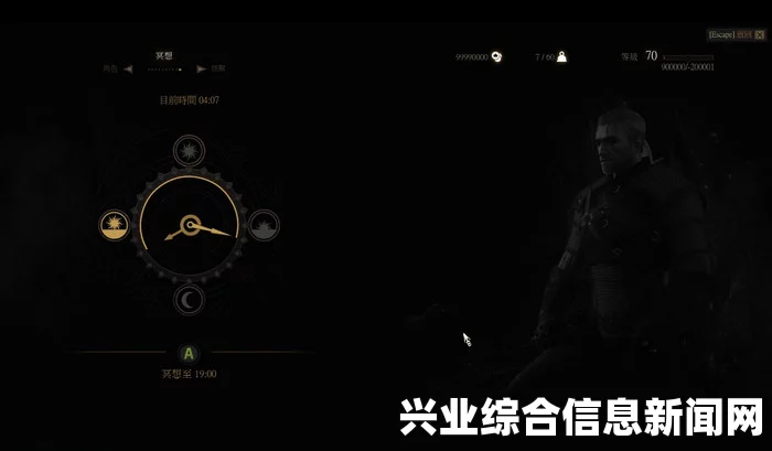 巫师3狂猎中的冥想机制