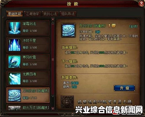 技能介绍