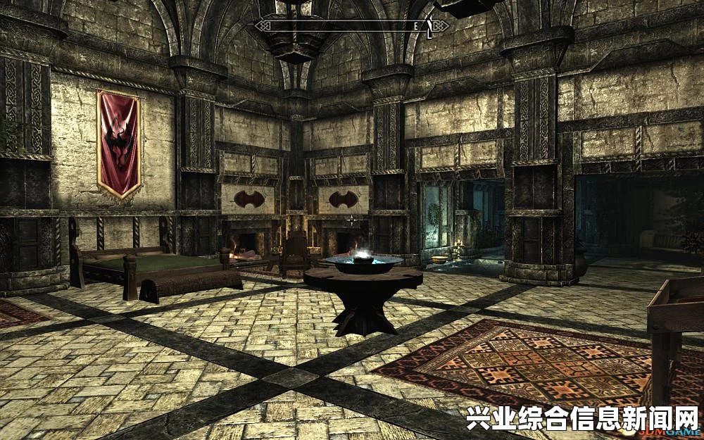 上古卷轴5房屋MOD新篇章，天堂谷与地下浴池重磅更新
