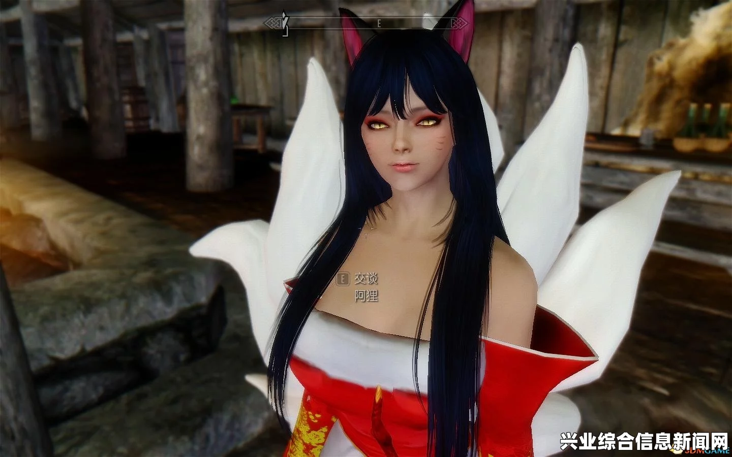 上古卷轴5，妹风独立随从MOD之卖萌狐娘九尾阿狸降临